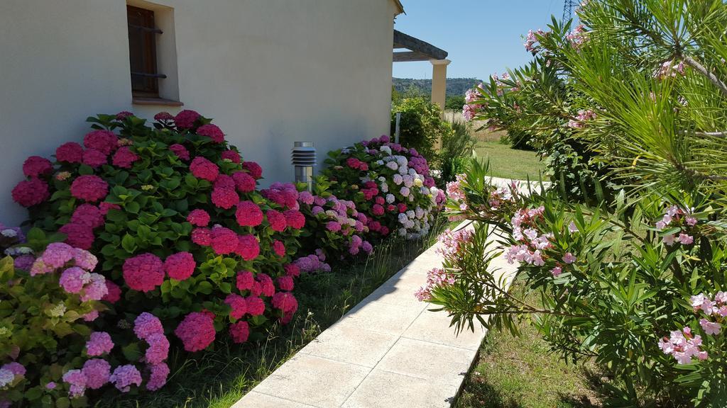 לינה וארוחת בוקר Alleins Lamanderie En Provence חדר תמונה